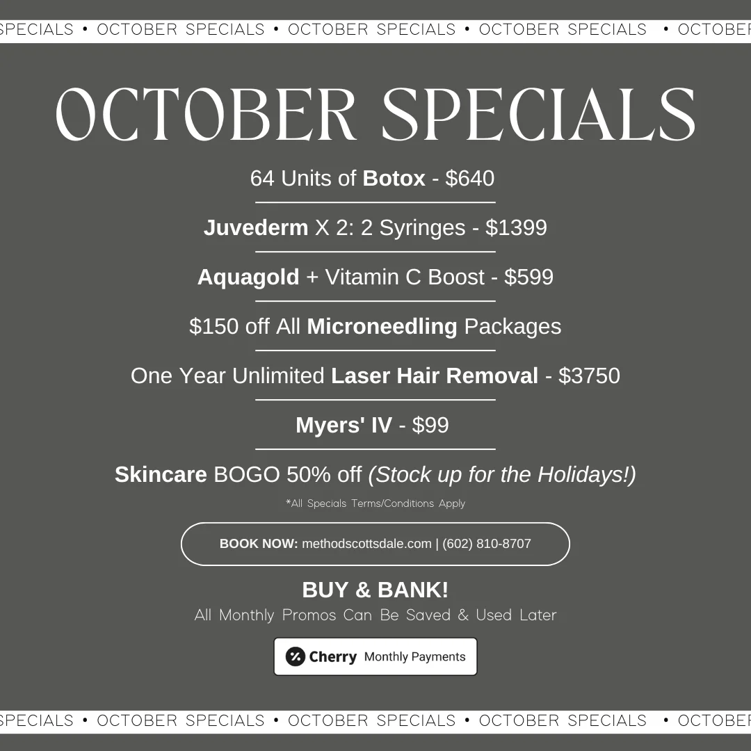 October Specials Method Aesthetics